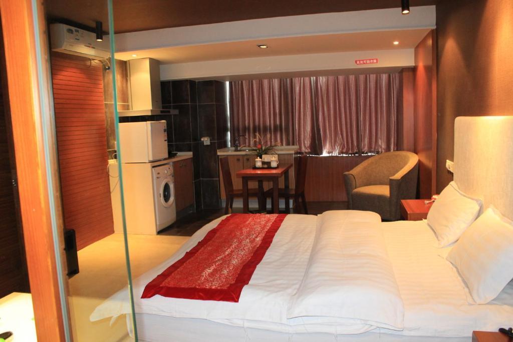 Chengdu Comma Apartment Hotel - Xinian Branch 部屋 写真